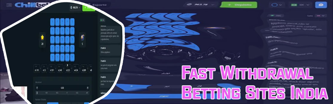 Fast withdrawal betting site in india